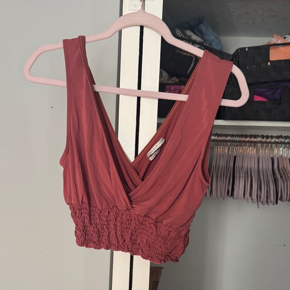 Urban Outfitters Terracotta Sleeveless Top